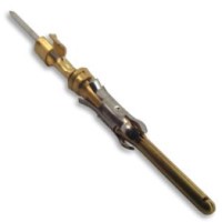 66460-7 CRIMP PIN CONTACT BRASS/GOLD